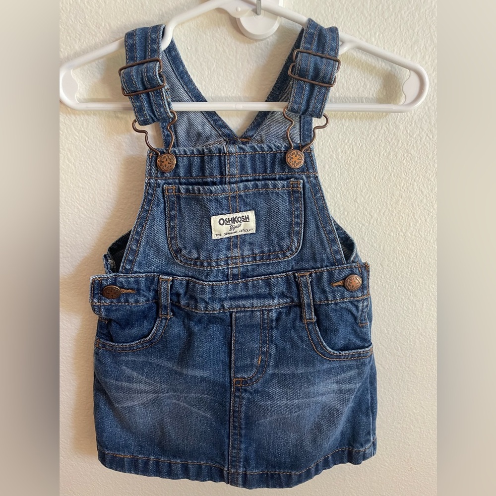 Oshkosh overall dress